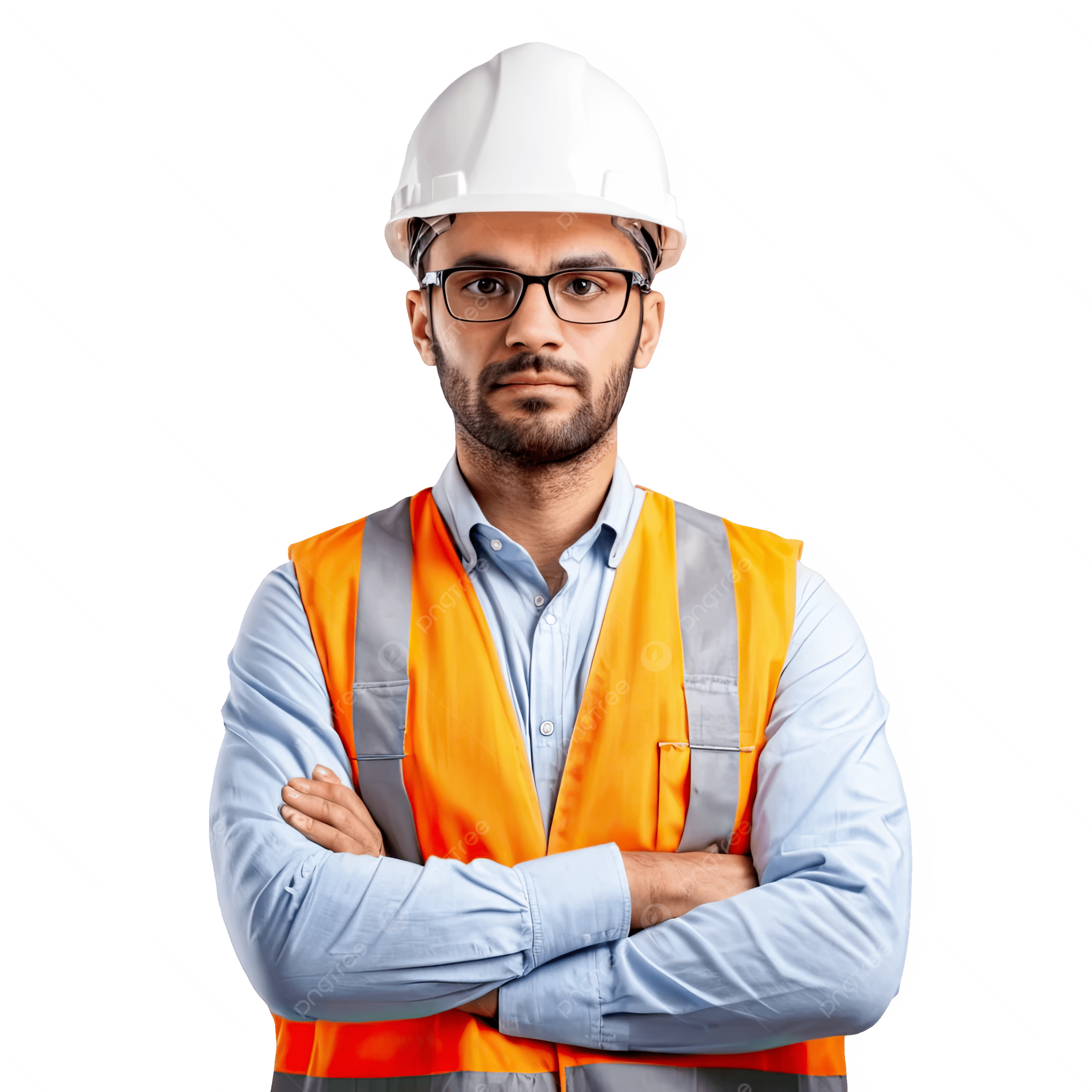 Đội ngũ kỹ sư & chuyên gia 2 Pngtree Confident Construction Engineer In Safety Gear Png Image 20453966